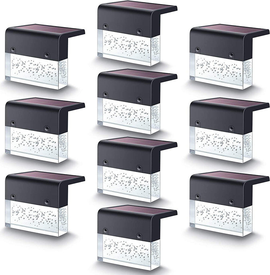 Solar™ Waterdichte Nieuwe RGB Led Licht Stap Hek Licht