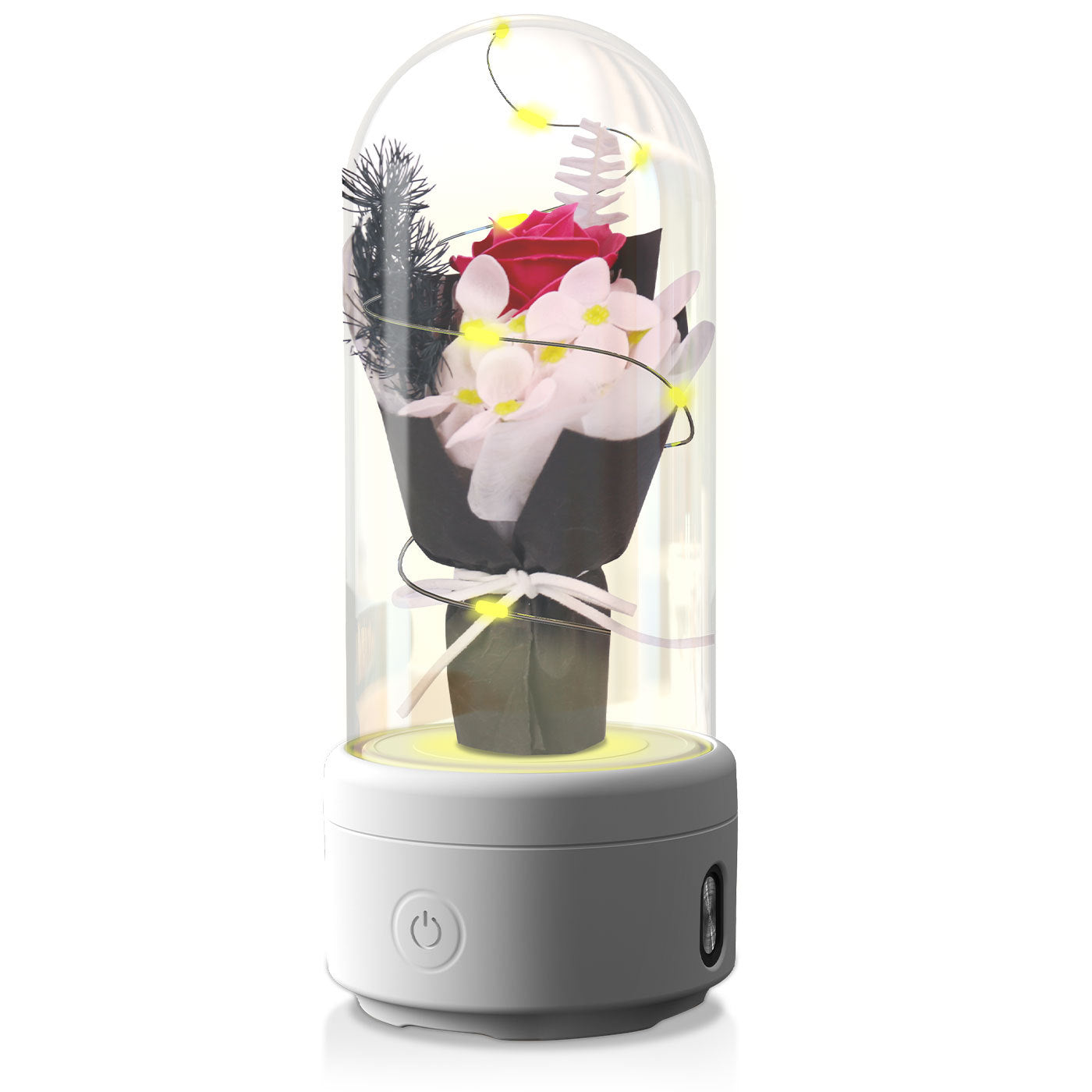 Rosa Deluxe™ 2 In 1  LED Light & Bluetooth Speaker